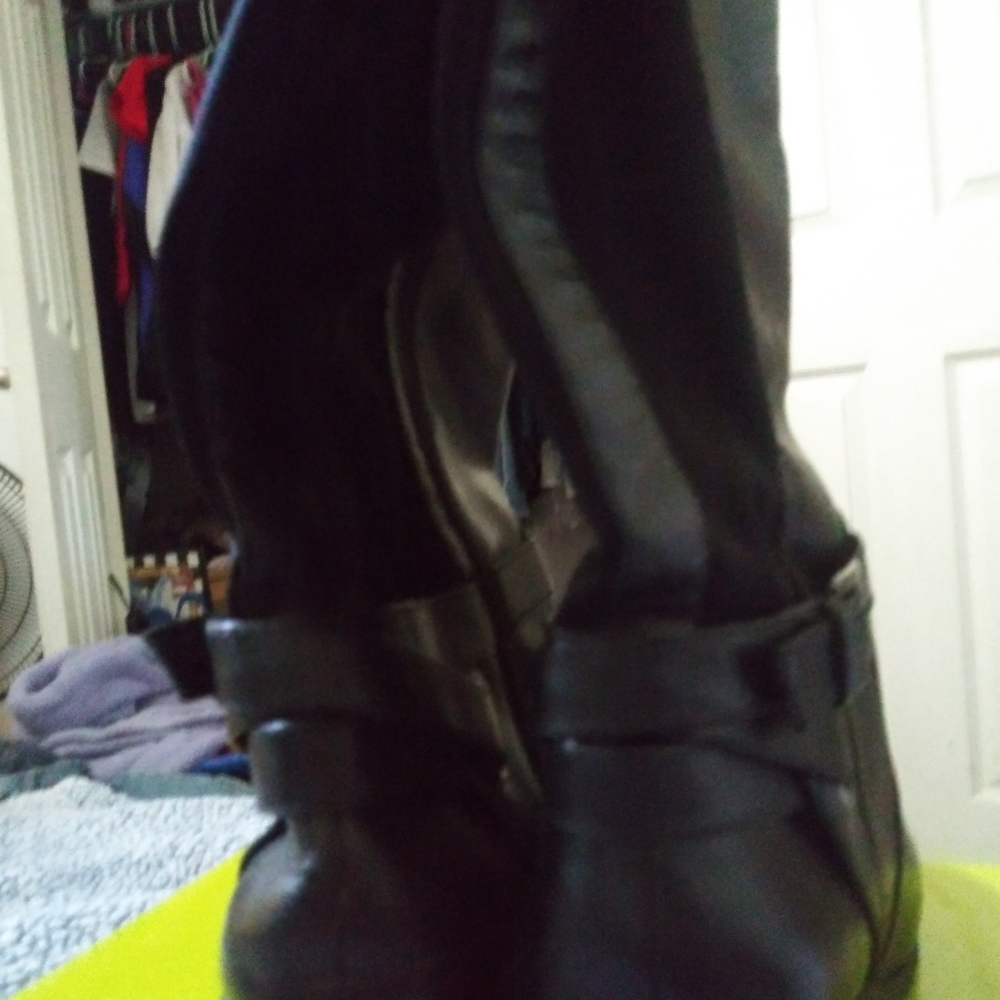 Black Riding Boots - Picture 2 of 3